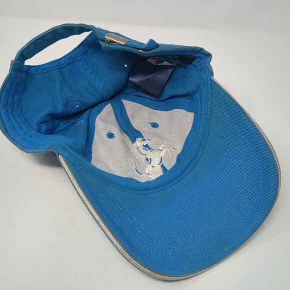 Ferrari Slideback Hat Embroidered Big Horse Logo Blue Adjustable OSFA - Picture 7 of 10